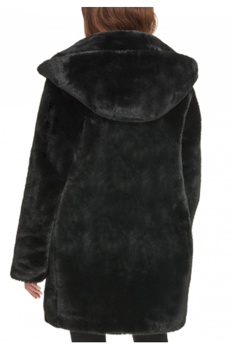 DKNY WOMEN'S COAT DL2MF721_BLACK