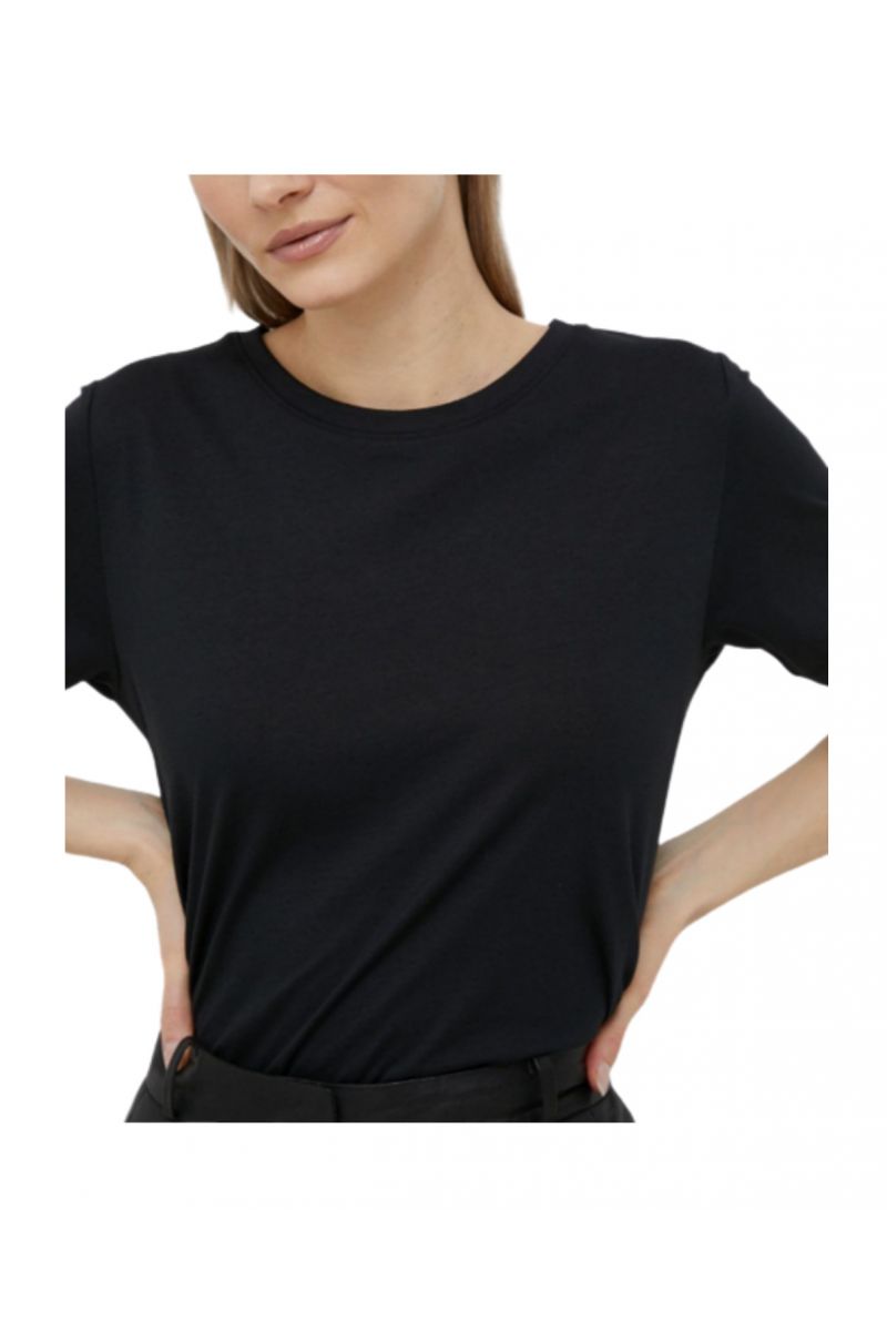 CALVIN KLEIN SMOOTH COTTON CREW NECK TEE SS BEH