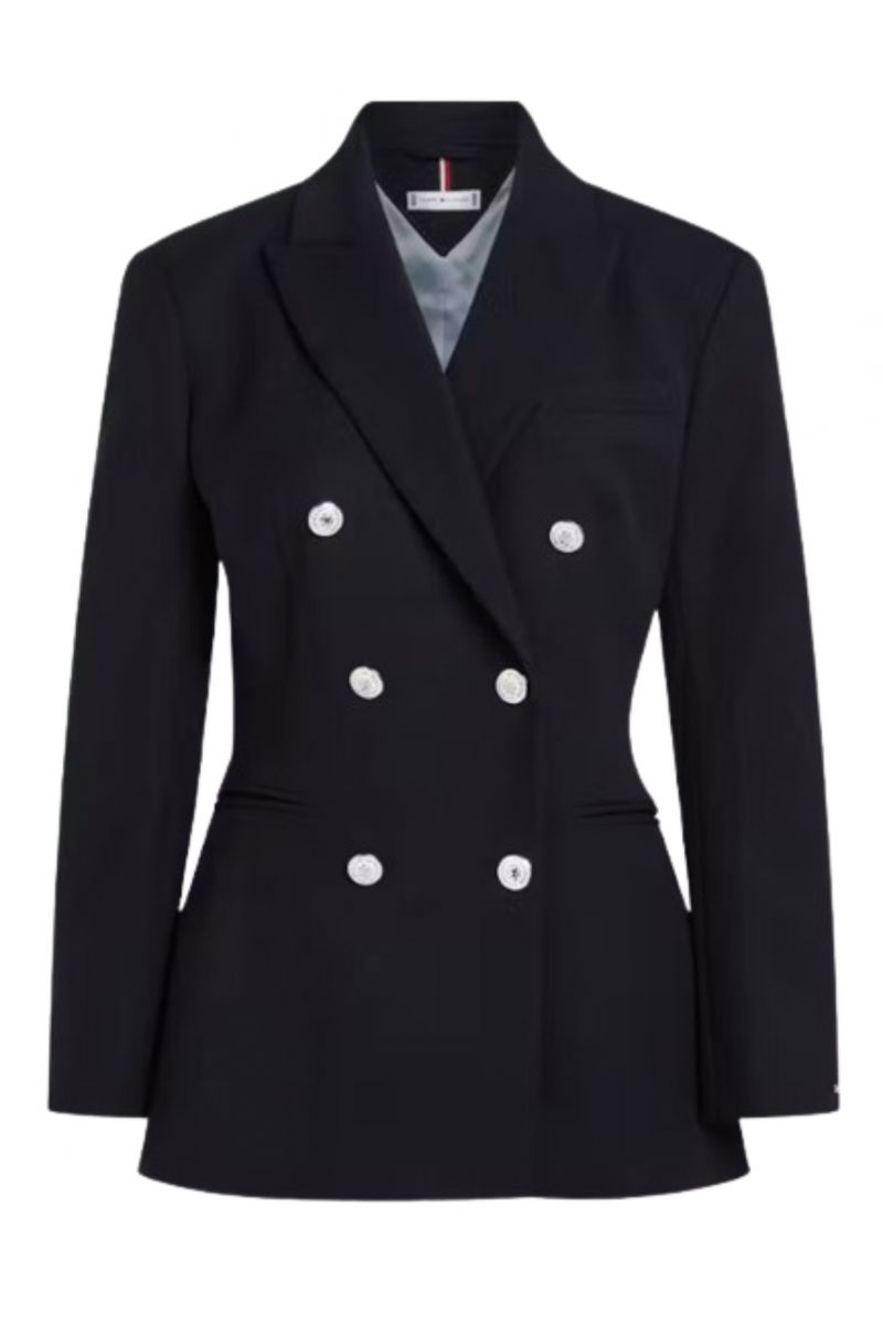 TOMMY HILFIGER STATEMENT PREP FITTED DB BLAZER DW5