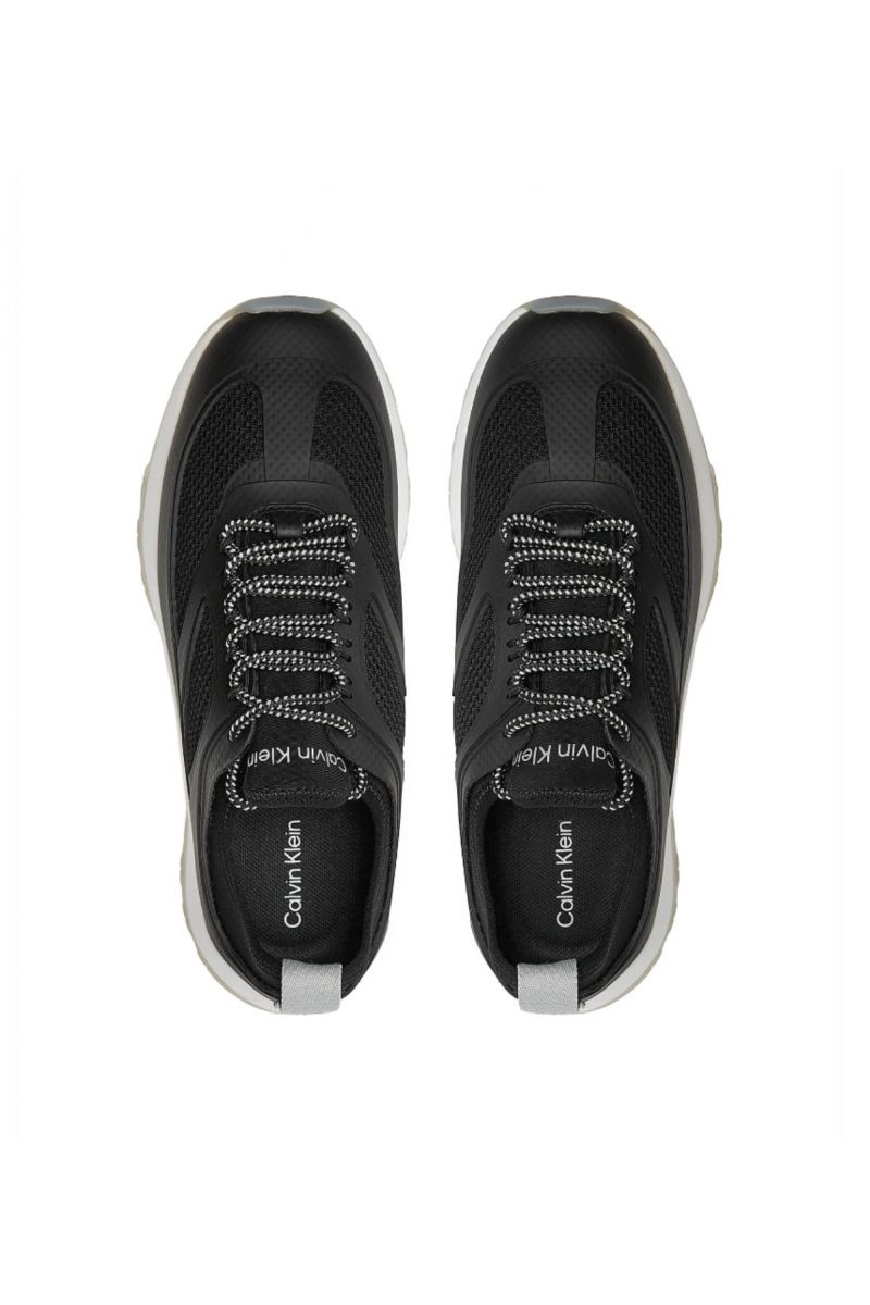 CALVIN KLEIN RUNNER LACE UP PEARL MIX M BLACK/PEARL GREY