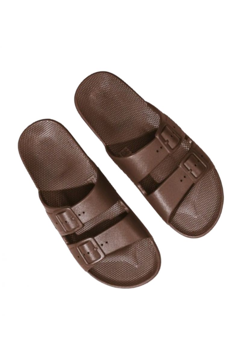 FREEDOM MOSES - CHOCO BASIC SLIPPERS