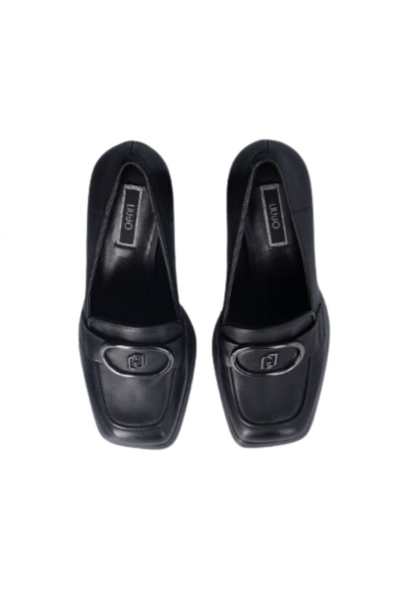 LIU JO DRESS 2 NANA' 09 - MOCASSINO NAPPA BLACK