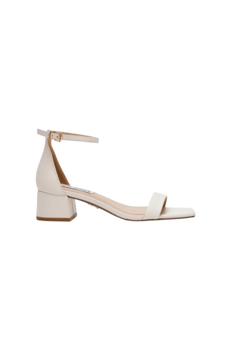 STEVE MADDEN - GENA SANDAL WHITE - 358144