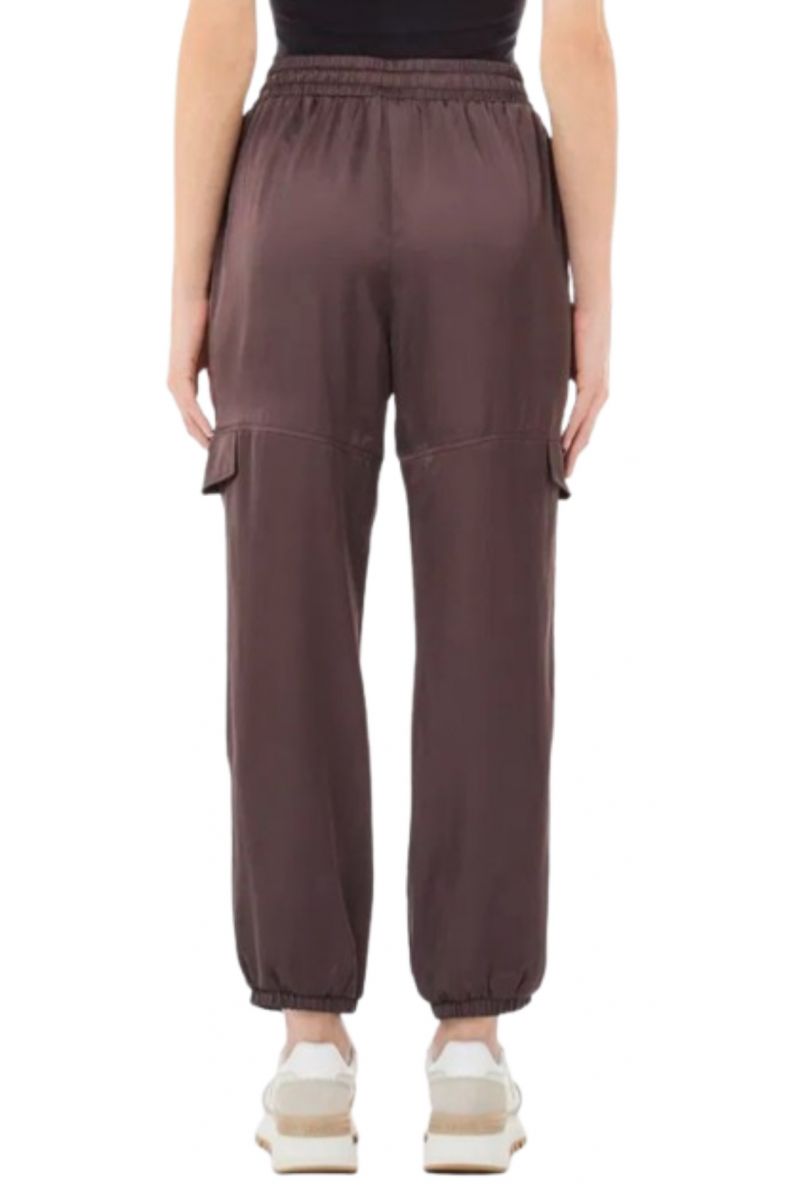 LIU JO SPORT TA5C17_ECS PANT TS TROTF LUNGO BROWN - 357563