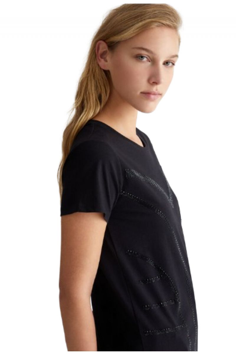 LIU JO SPORT TF4J26 ECS T-SHIRT M/C NERO