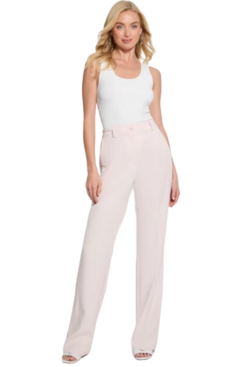 GUESS - NEW CARLA CREPE PANT PINK - 357694