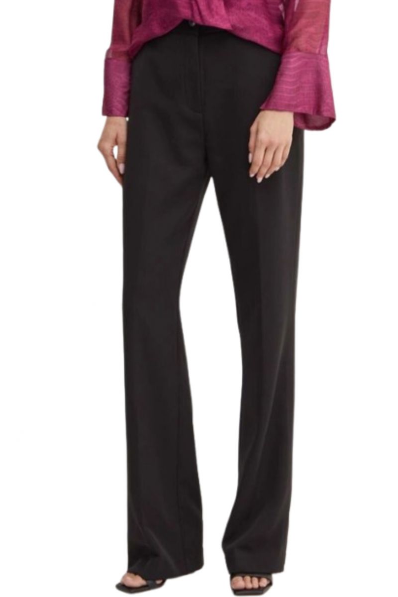 GUESS - NEW CARLA CREPE PANT BLACK - 357693