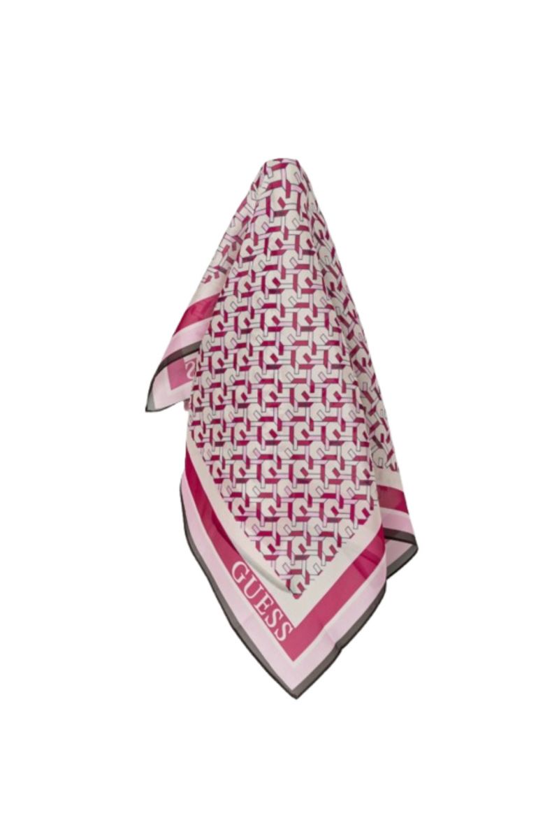 GUESS - ISABELLA G CHAIN LOGO FOULARD FUCHSIA/MULTI - 357682