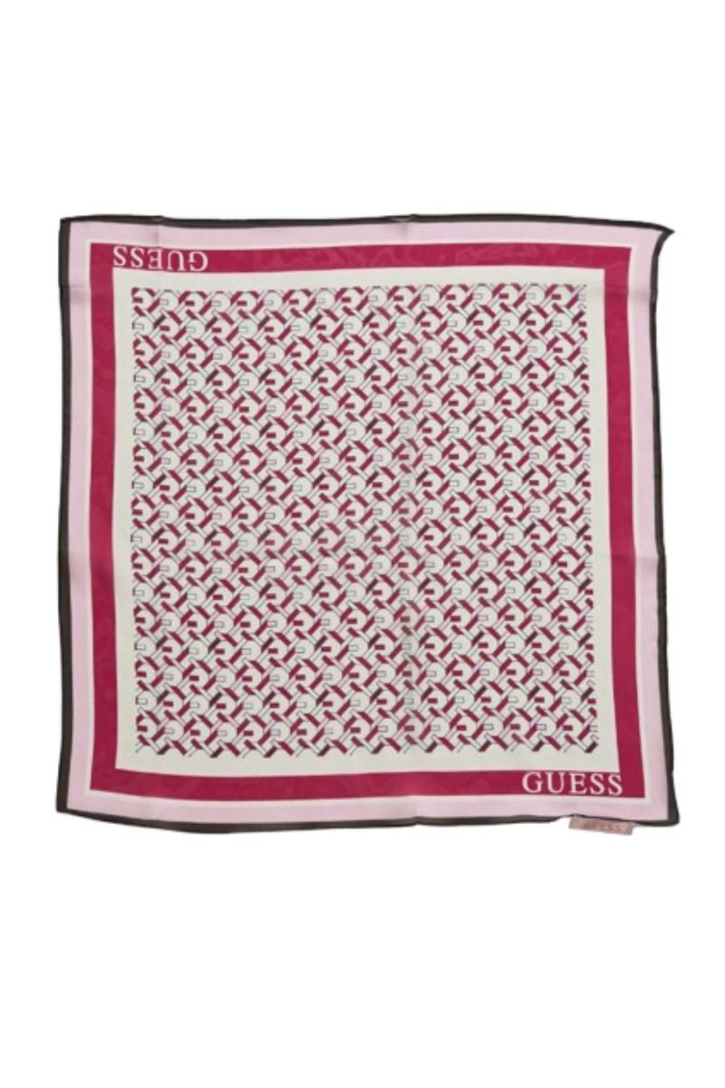 GUESS - ISABELLA G CHAIN LOGO FOULARD FUCHSIA/MULTI - 357682