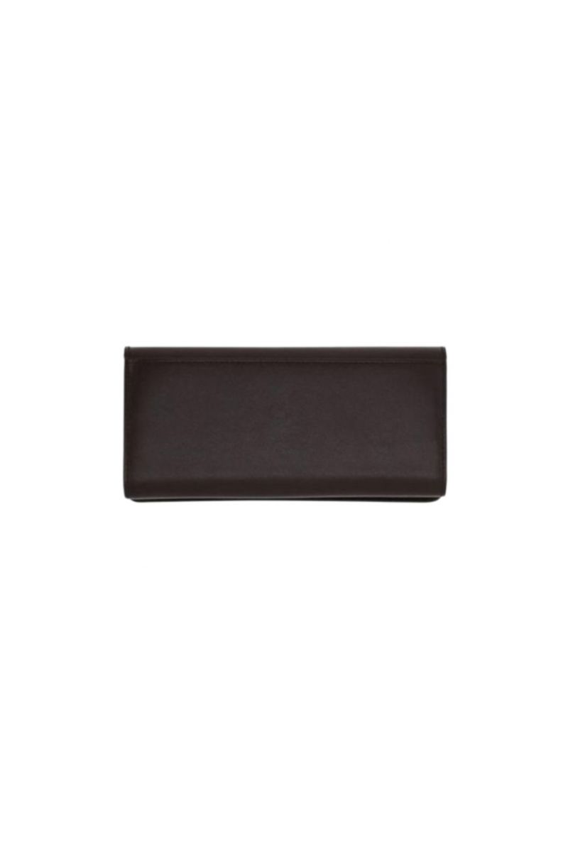 FURLA SFERA CONTINENTAL WALLET 100% LEATHER CIOCCOLATO